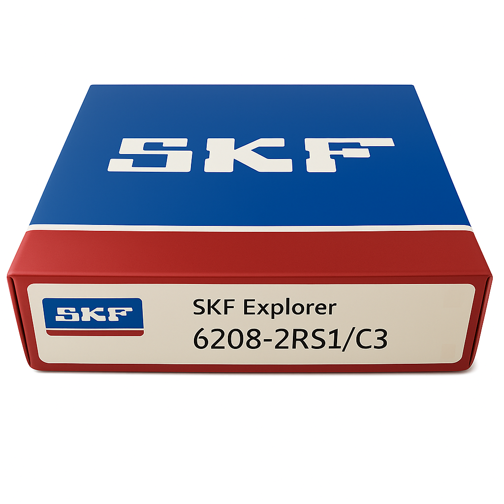 Hình ảnh thực tế vòng bi SKF 6208-2RS1/C3