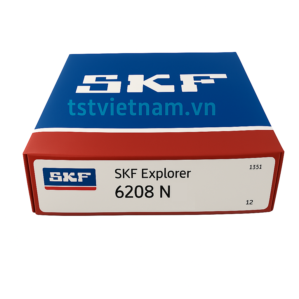 V&ograve;ng bi SKF 6208 N c&oacute; r&atilde;nh phanh