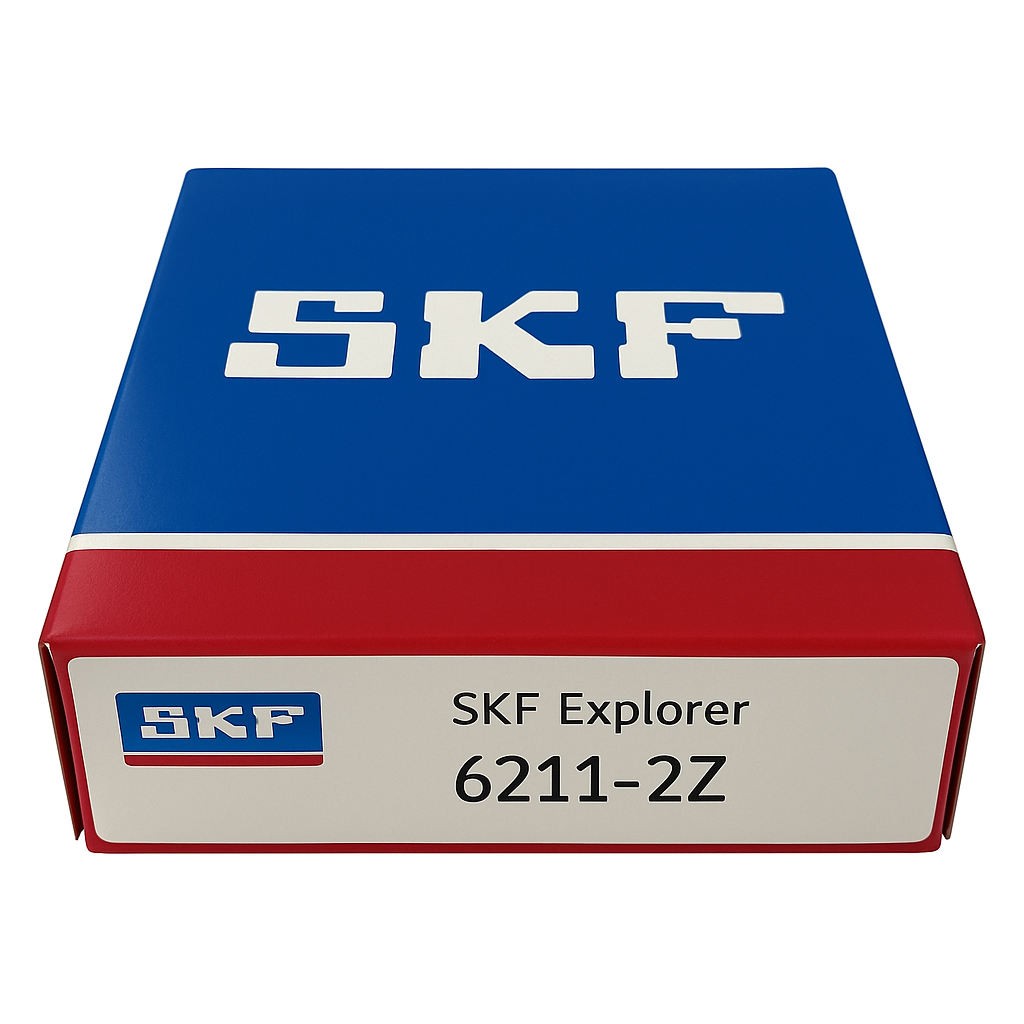 Hình ảnh thực tế vòng bi SKF 6211-2Z nắp sắt