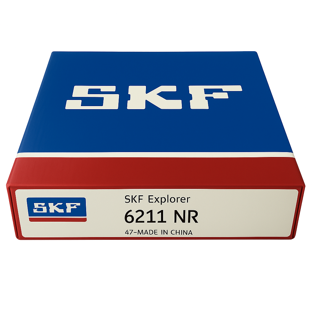 V&ograve;ng bi SKF 6211 NR c&oacute; phe c&agrave;i