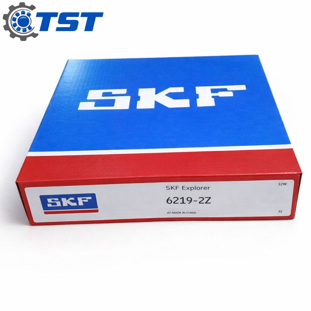V&ograve;ng bi SKF 6219-2Z phớt sắt, v&ograve;ng bi cầu ch&iacute;nh h&atilde;ng SKF