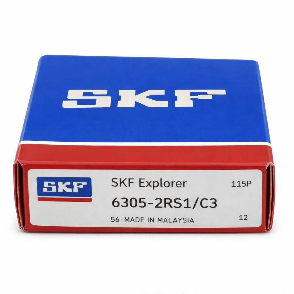 V&ograve;ng bi SKF 6305-2RS1/C3 c&oacute; phớt cao su v&agrave; khe hở C3