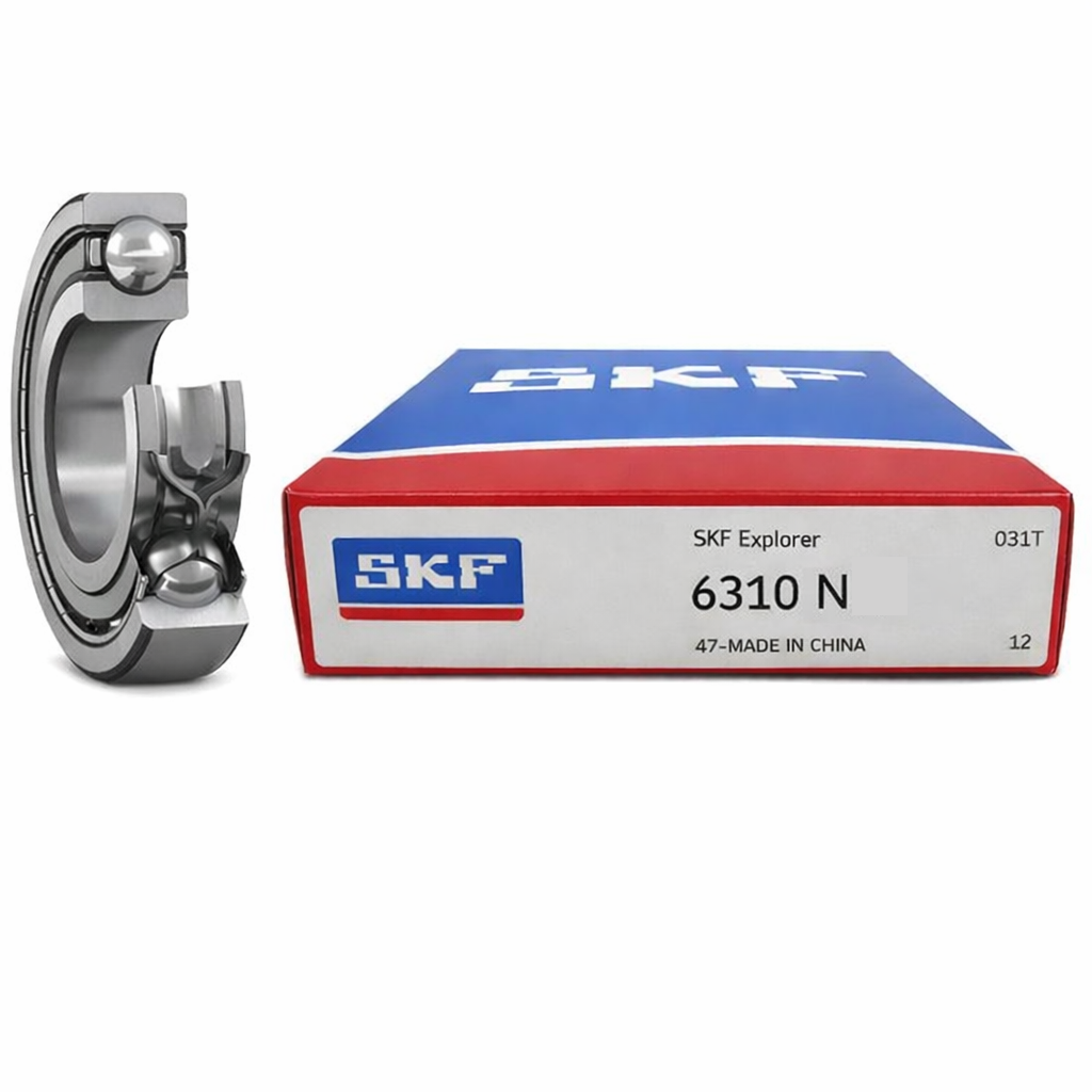 V&ograve;ng bi SKF 6310 N sản phẩm đại diện, v&ograve;ng bi cầu c&oacute; r&atilde;nh chặn v&ograve;ng ngo&agrave;i