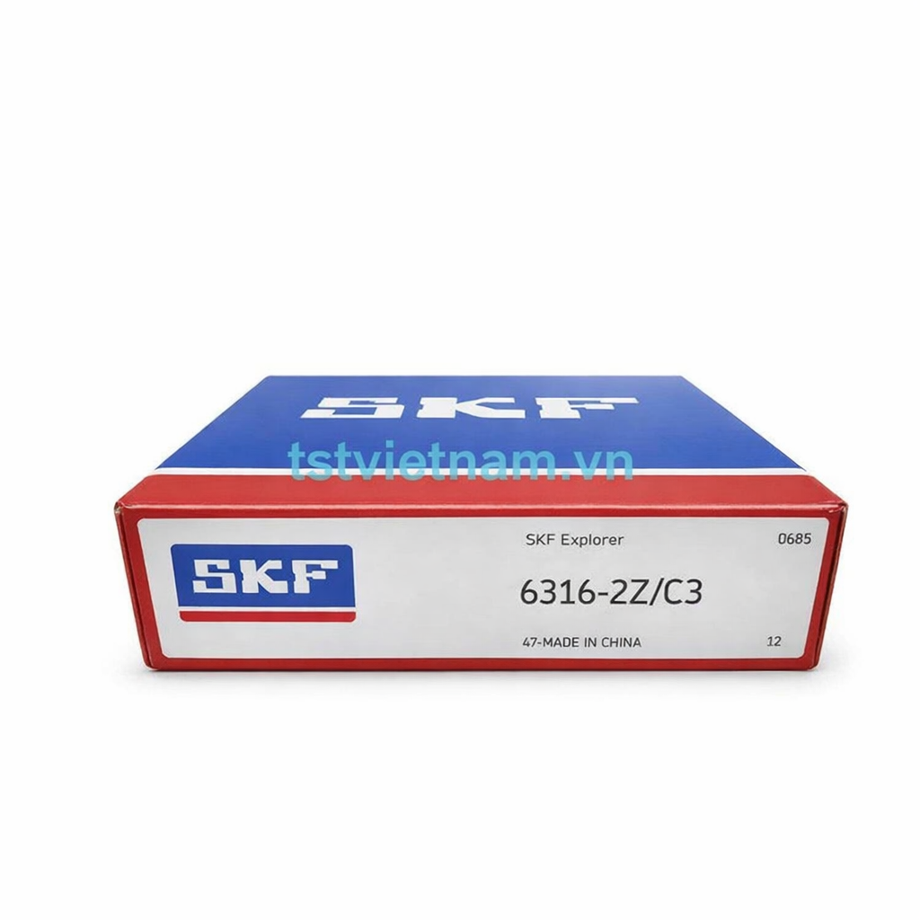 V&ograve;ng bi SKF 6316-2Z/C3 phớt sắt, khe hở C3