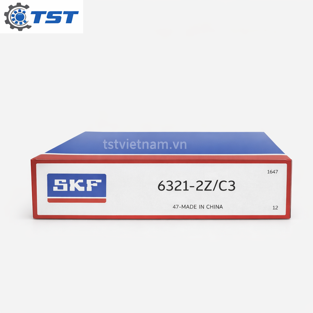 V&ograve;ng bi SKF 6321-2Z/C3 phớt sắt ch&iacute;nh h&atilde;ng