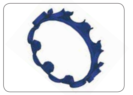 Cấu tạo vòng cách vòng bi cầu 2 dãy SKF