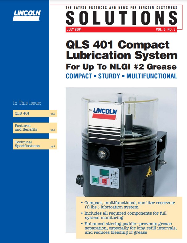 QLS 401 Nhỏ gọn
Hệ thống bôi trơn