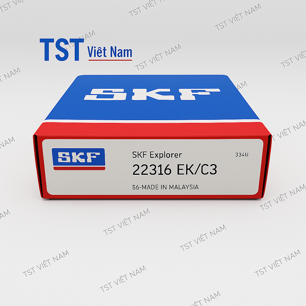 Vòng bi tang trống hai dãy SKF 22316 EK/C3
